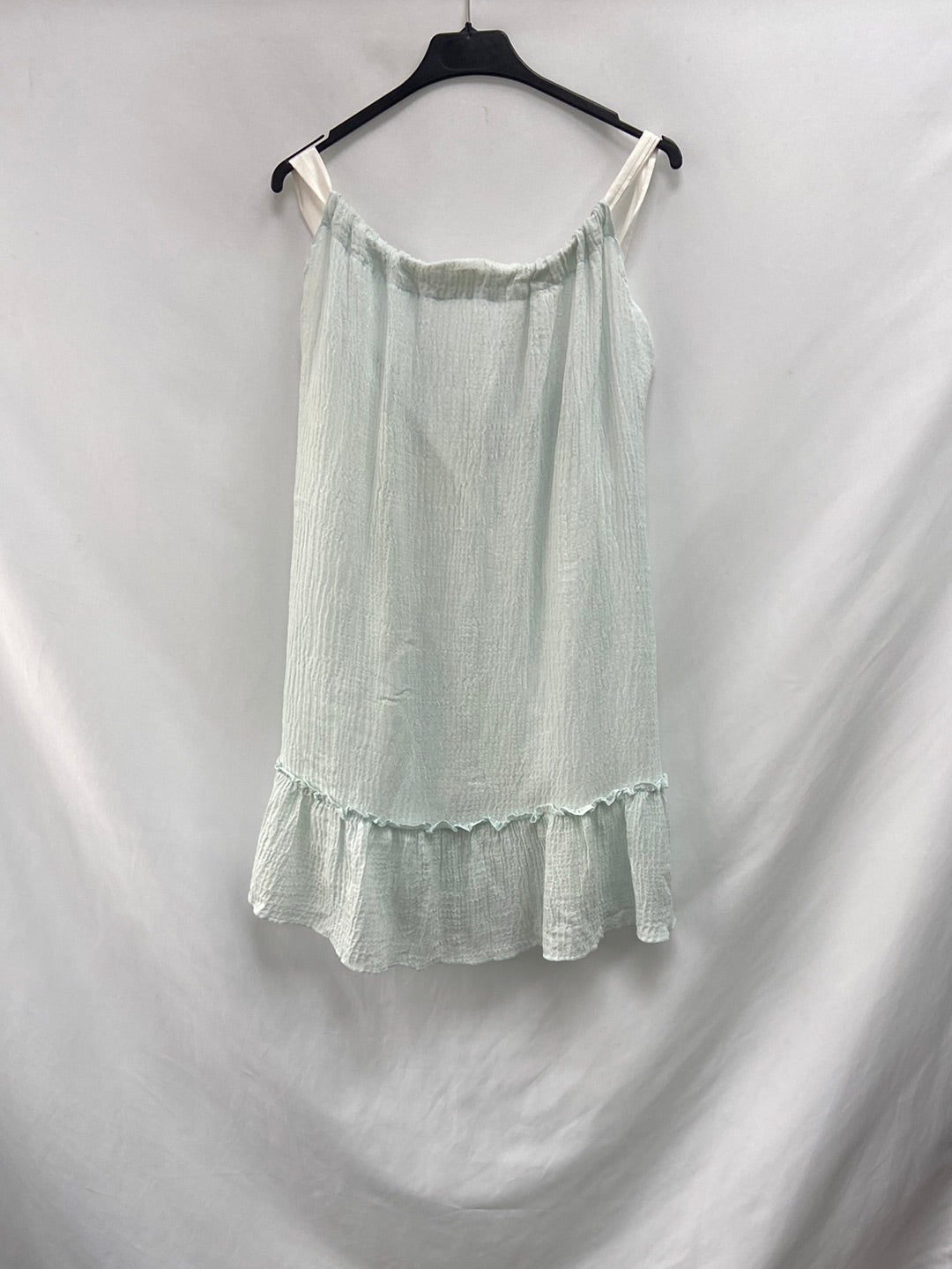 UNIQUE CLOTHES. Loose blue dress TS/M (Tara)