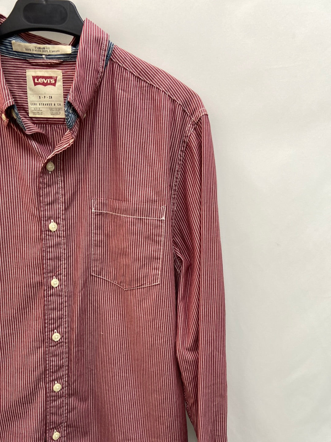 LEVI'S. Oxford-style shirt TS