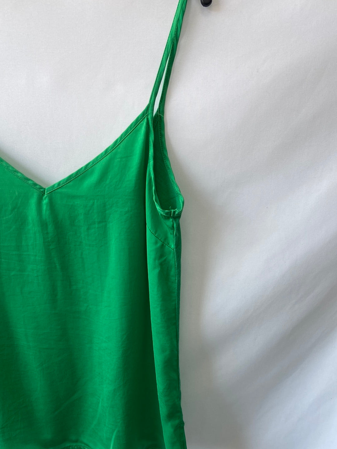 ZARA.Top verde tirantes T.S
