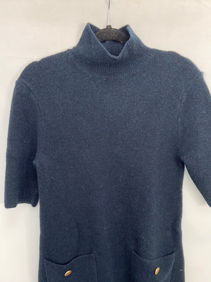 ZARA.Blue wool dress T. S