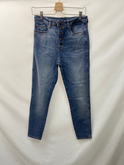 ZARA.Pantalones pitillo clásicos T.36