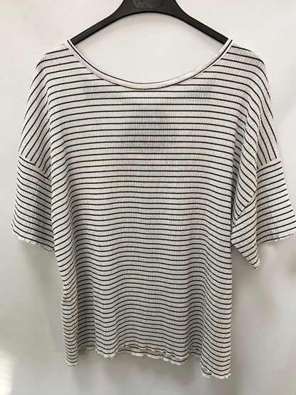 SOUTHERN COTTON. Camiseta rayas textura T.l