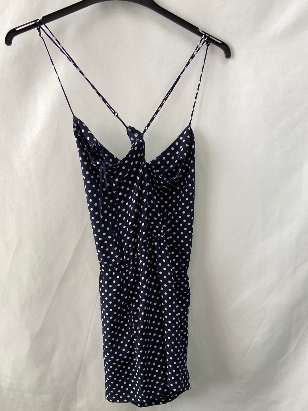 ZARA. TS polka dot short jumpsuit