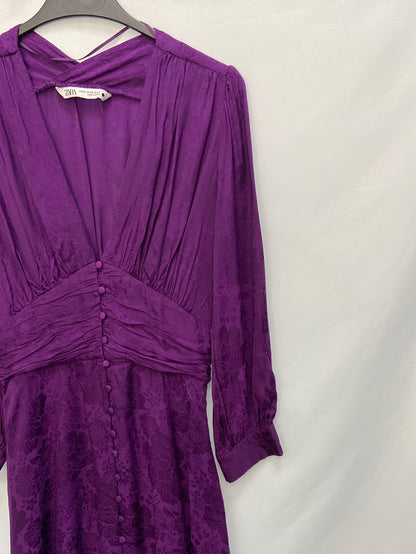 ZARA.Vestido corto mirado T.XS