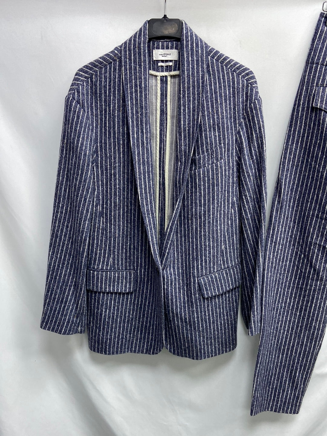 ISABEL MARANT. Total look striped mottled S.34/36