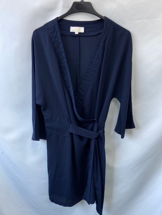 OTRAS. Vestido azul marino T.L (m)