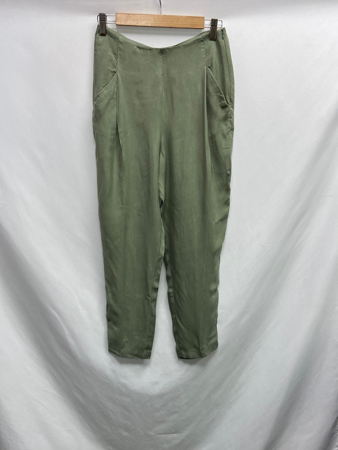 BIMBA Y LOLA. Green flowy trousers, size 36