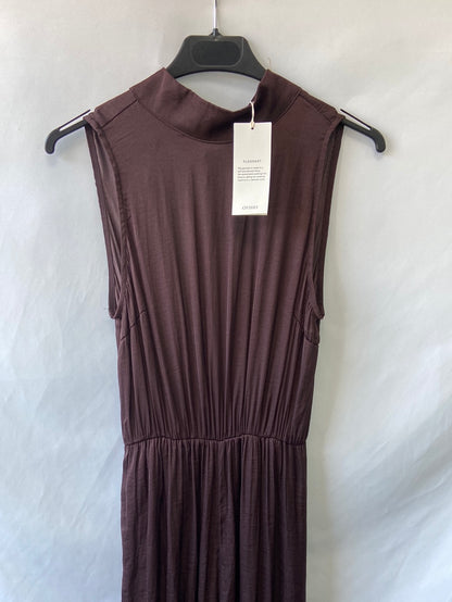 OYSHO. Long wine jumpsuit TS