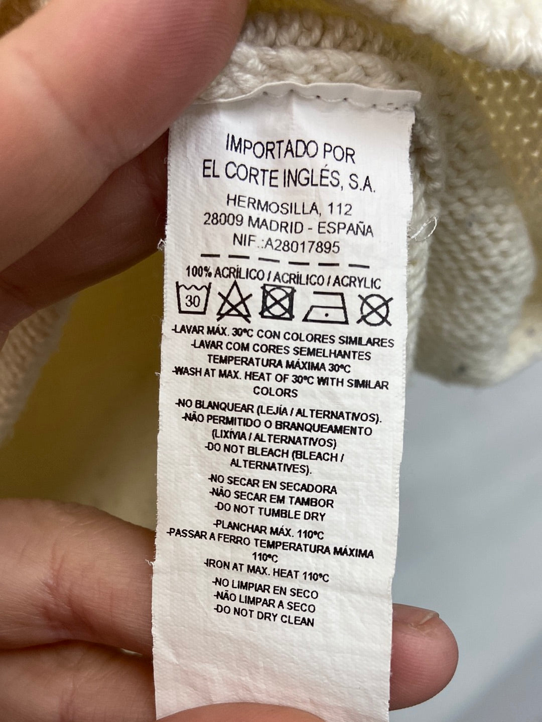 EASY WEAR. jersey beige parches T .XS