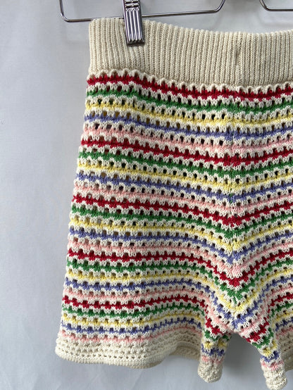 ZARA.Shorts punto croché T.M