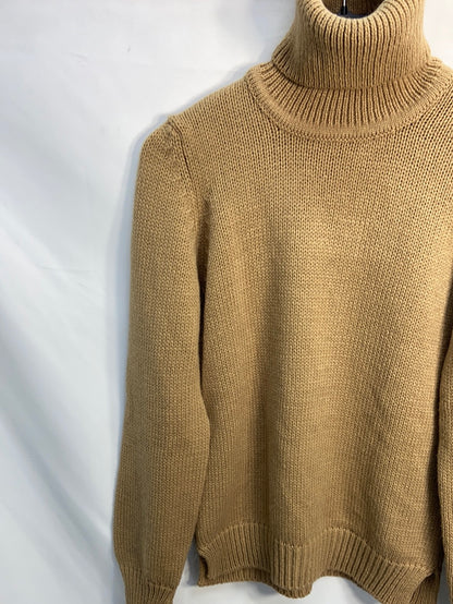 EASY WEAR.Jersey punto cuello vuelto T.38