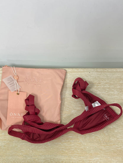 ÔNNE.Parte de arriba de bikini burdeos T.L