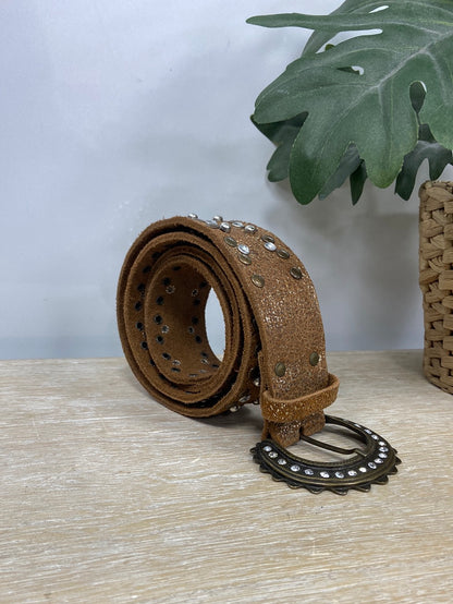 OTHERS. Rhinestone belt size 90