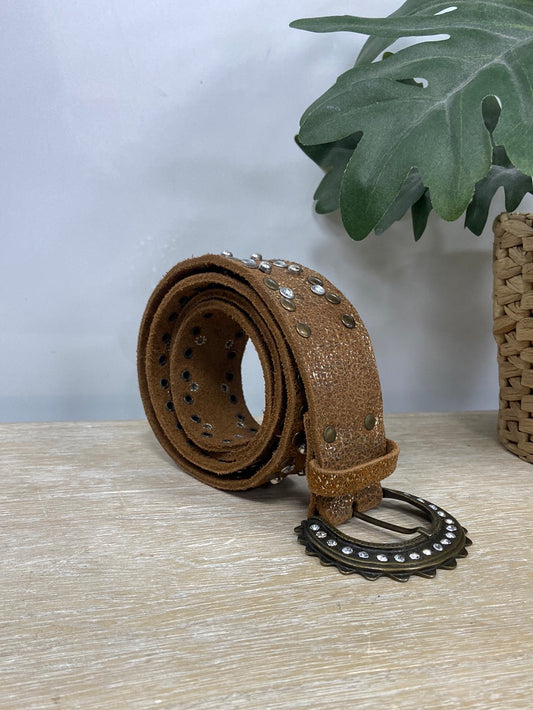 OTRAS. Cinturón pedrería T.90