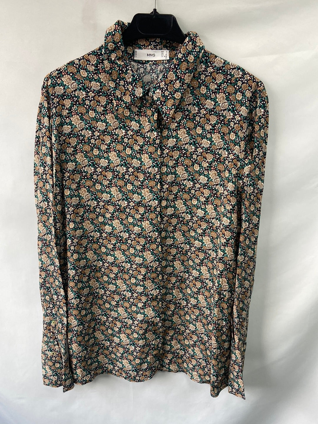 MANGO.Blusa vintage T.s