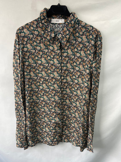 MANGO.Blusa vintage T.s