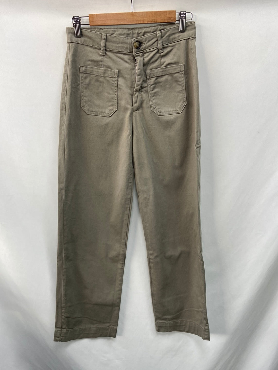 PULL&amp;BEAR. Greyish beige culottes TM