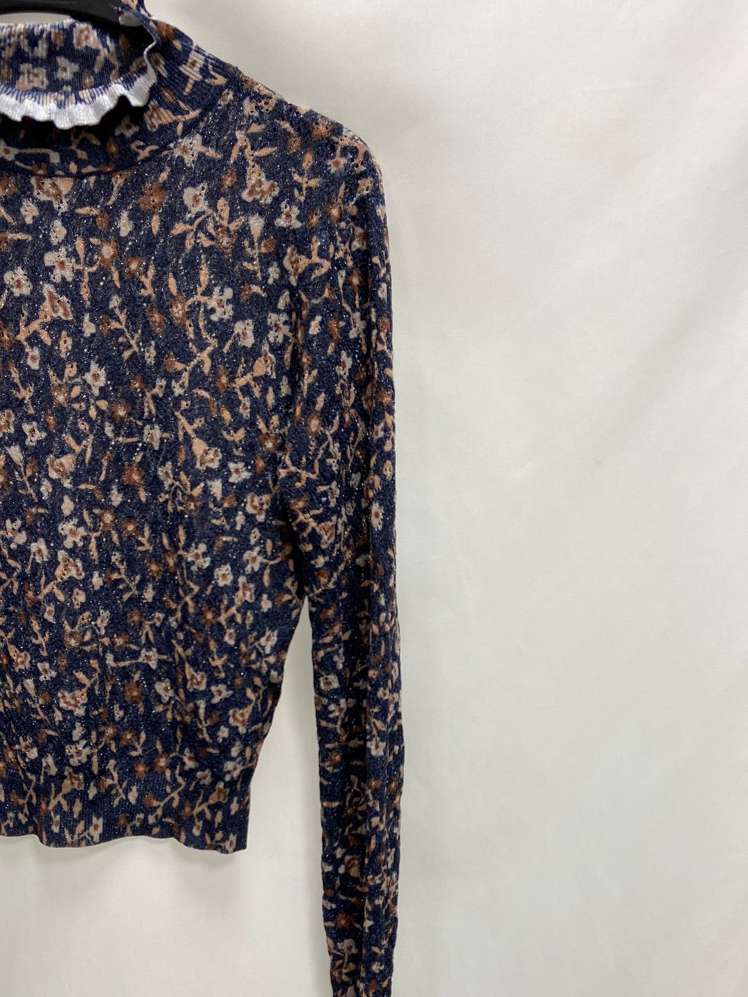 ZARA.Blue knit sweater TS