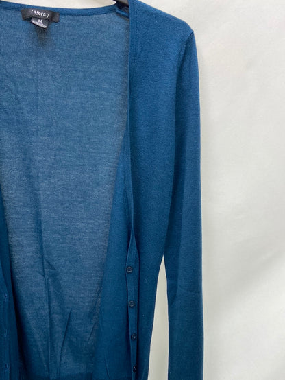 SFERA.Rebeca punto azul abotonada T.M