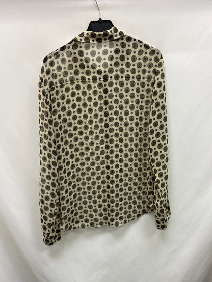 MarketZARA.Vintage print blouse TM