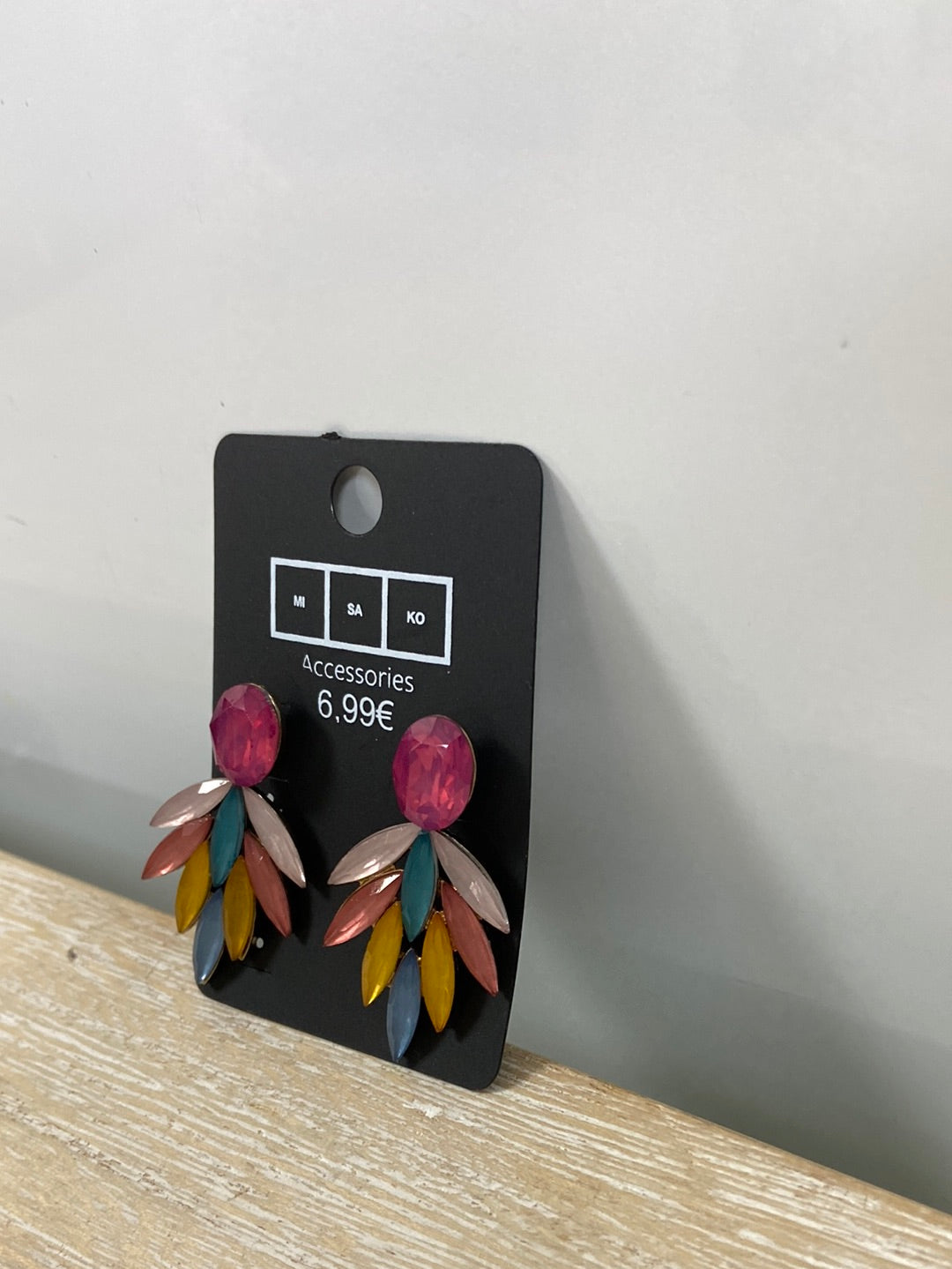 MISAKO.Pendientes piedras
