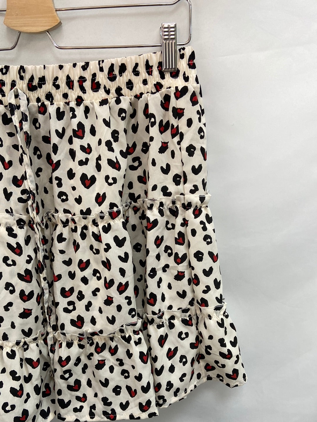 OTRAS. Falda vuelo animal print T.L