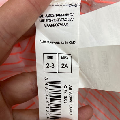 GOCCO.Vestido rayas T.2-3 años