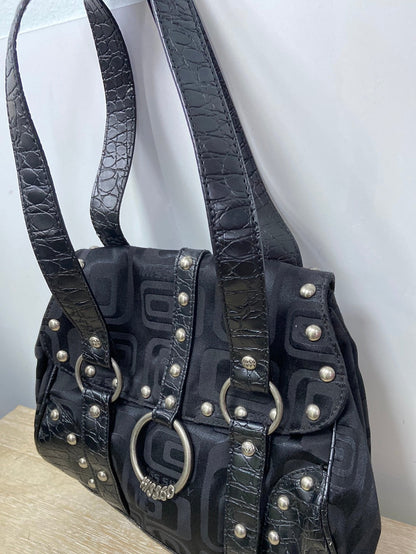 MISS SIXTY.Bolso negro tachuelas