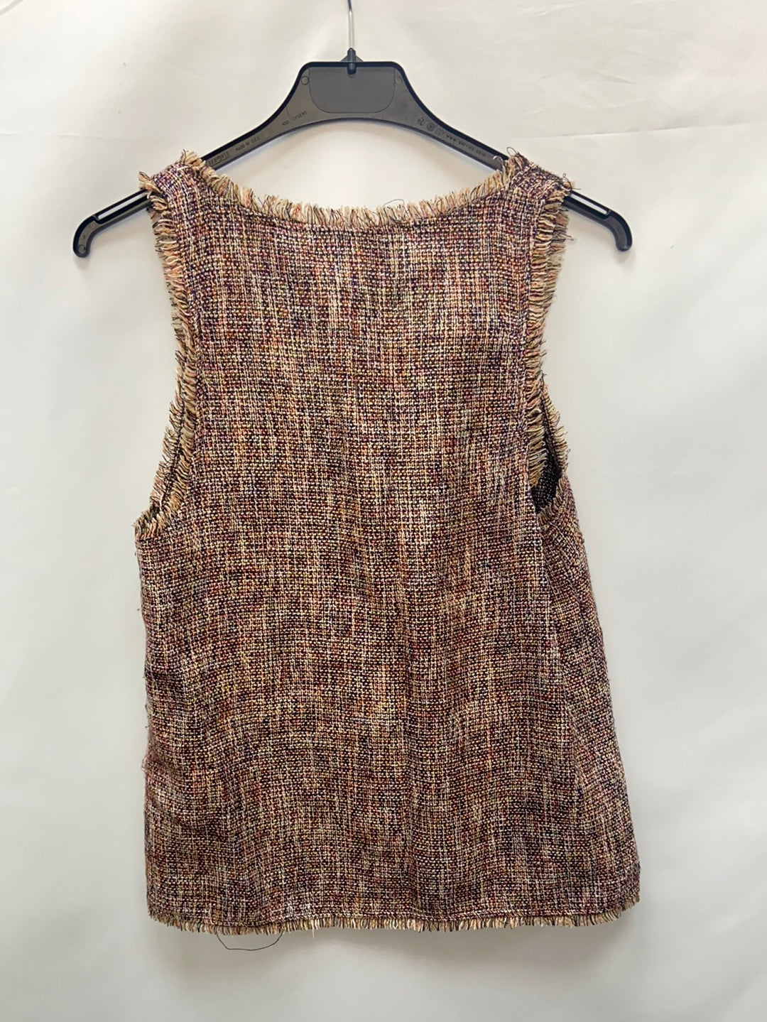ZARA. Top tweed T.s