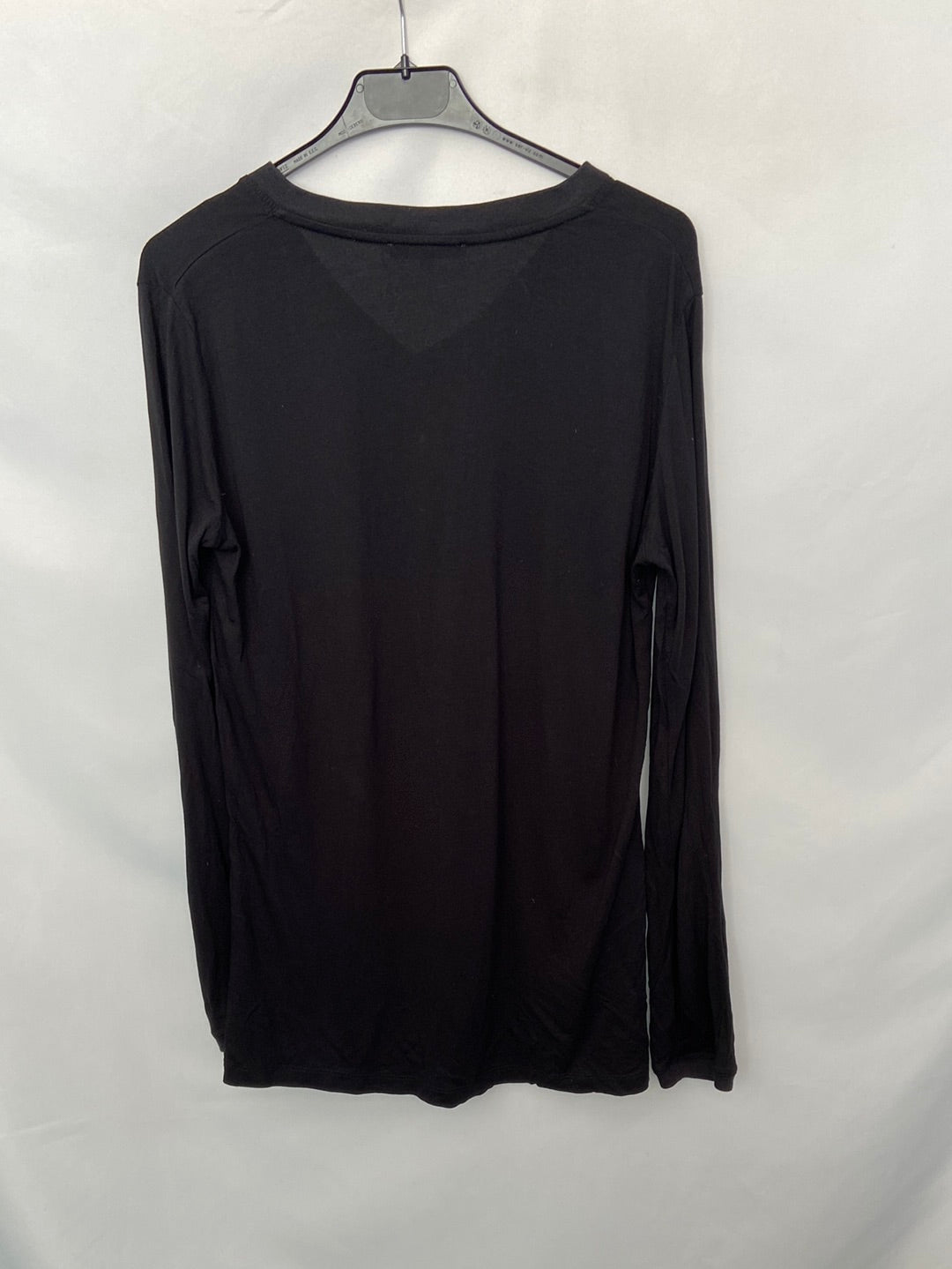 CARAMELO.Camiseta negra manga larga T.XXL (M)