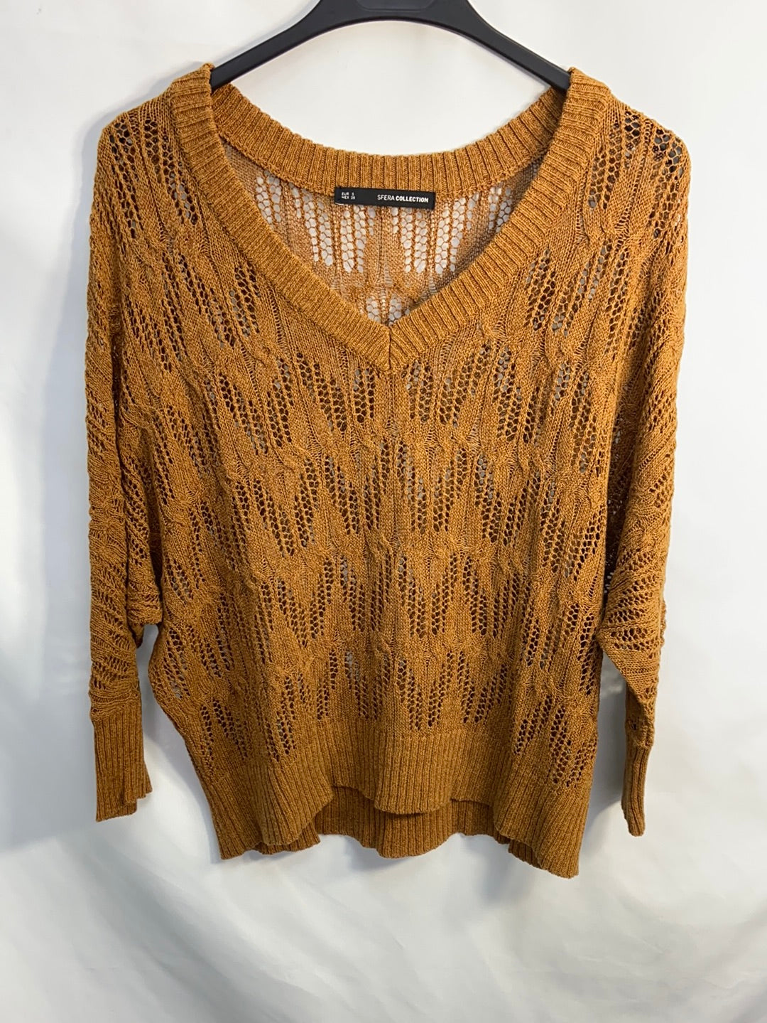 SFERA. Mustard die-cut jersey TM