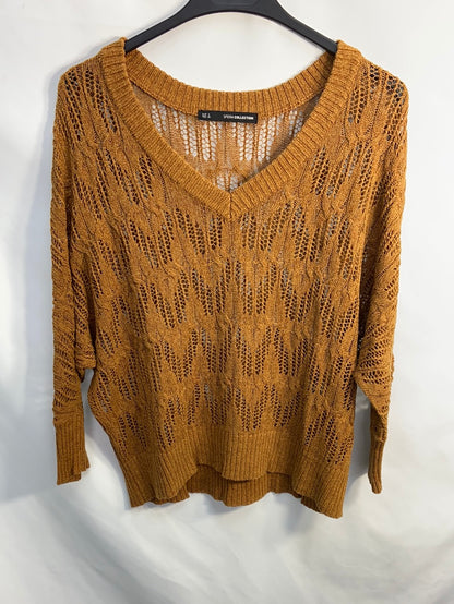 SFERA. Mustard die-cut jersey TM