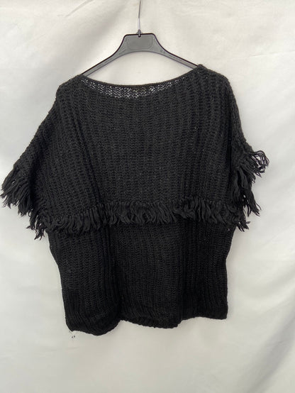 MASSCOB. Short-sleeved jersey with fringes TS