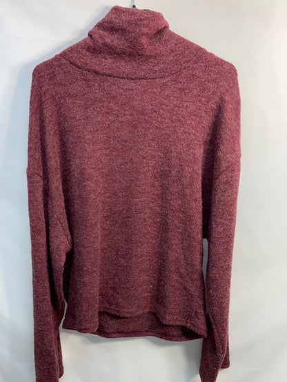 OTRAS.Jersey burdeos oversized T.s