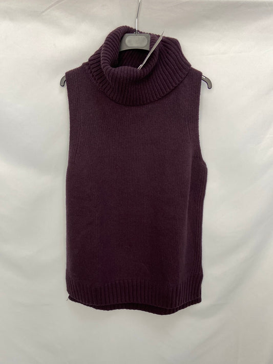 H&M.Jersey sin mangas oversized morado T.xs