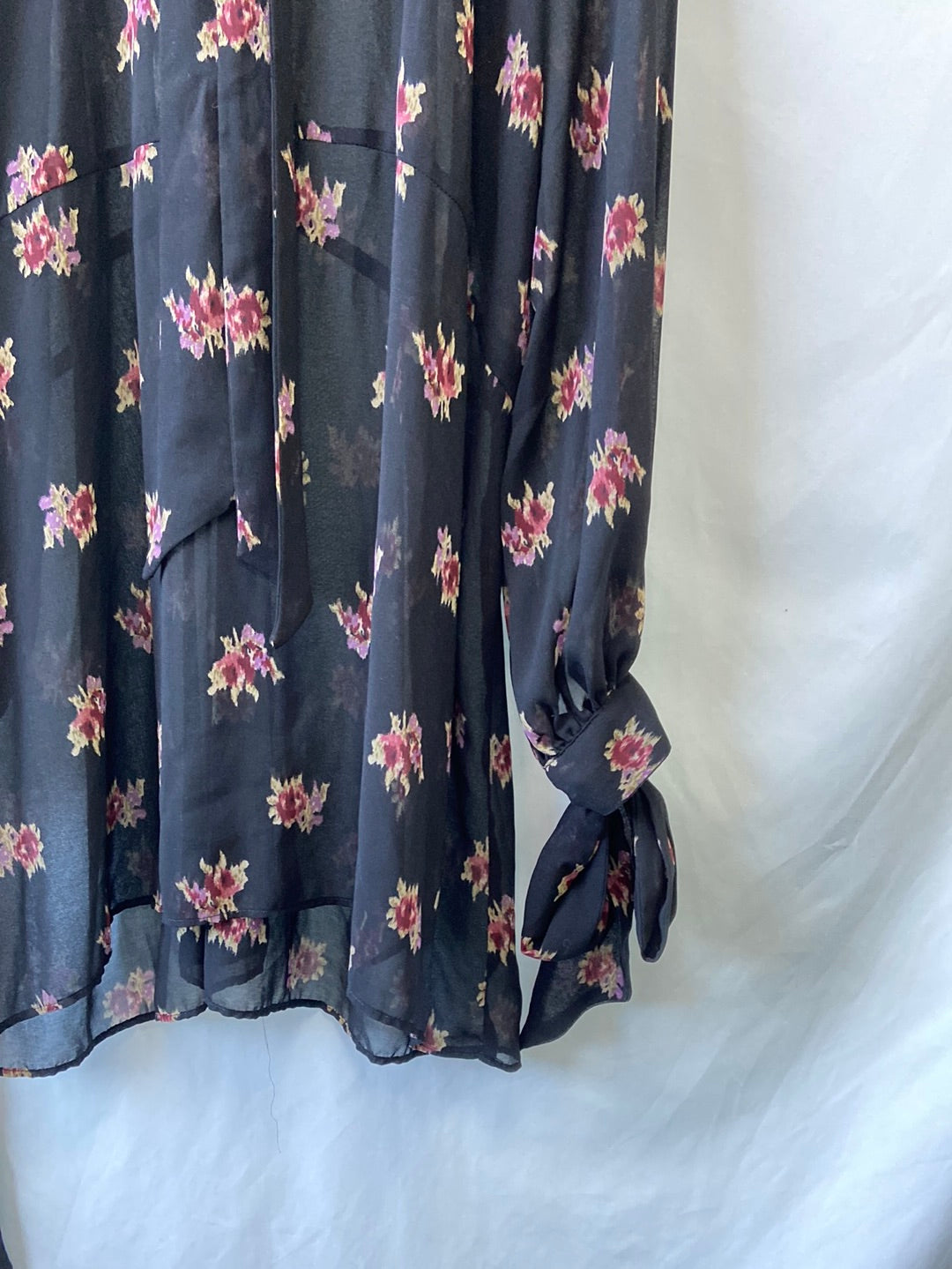 OTRAS.Vestido semitransparente T.S/M