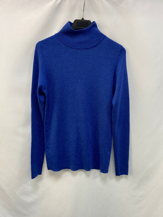 SFERA. Jersey azul hilos metálicos T.l