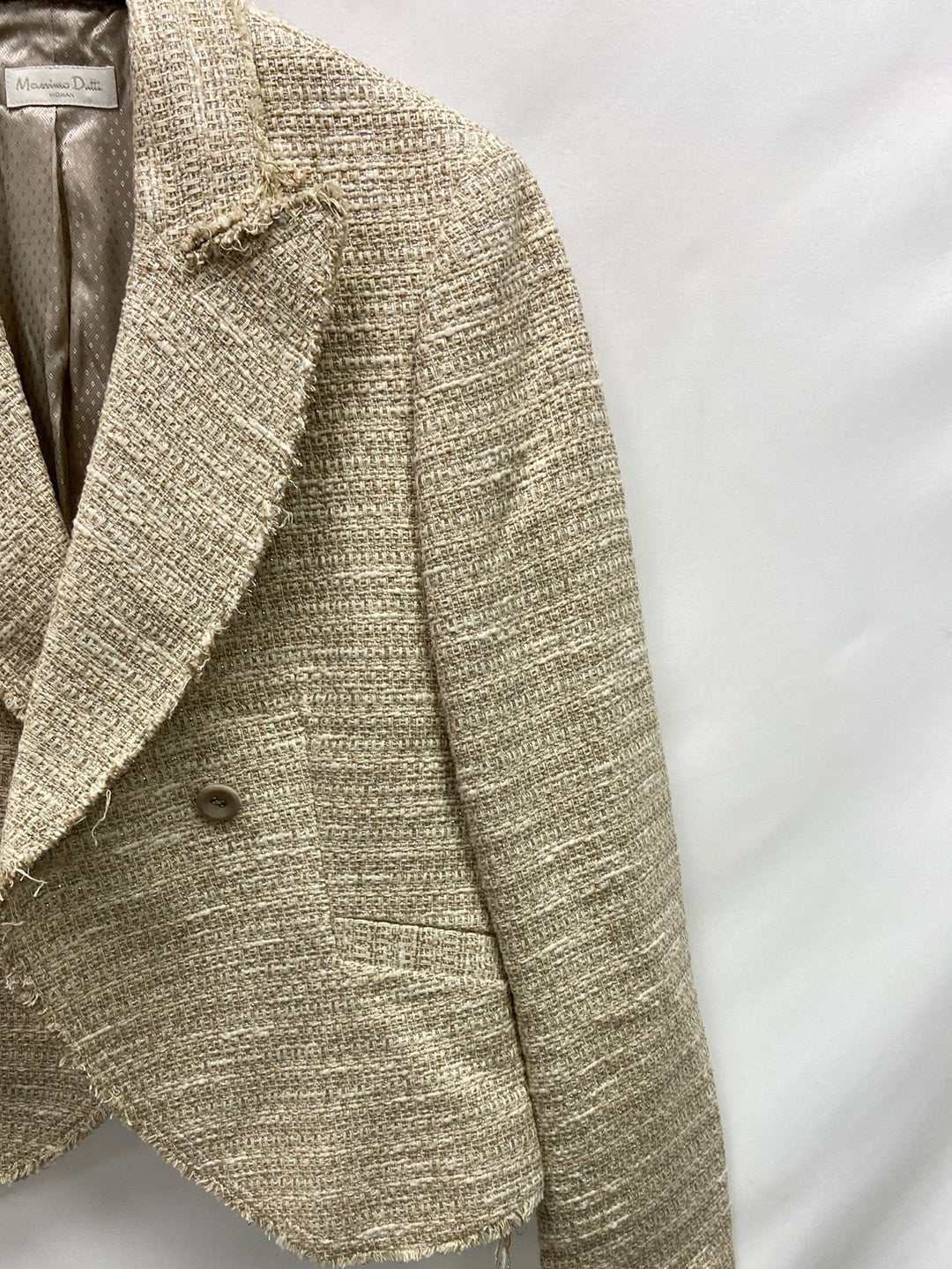 MASSIMO DUTTI. Ts tweed jacket