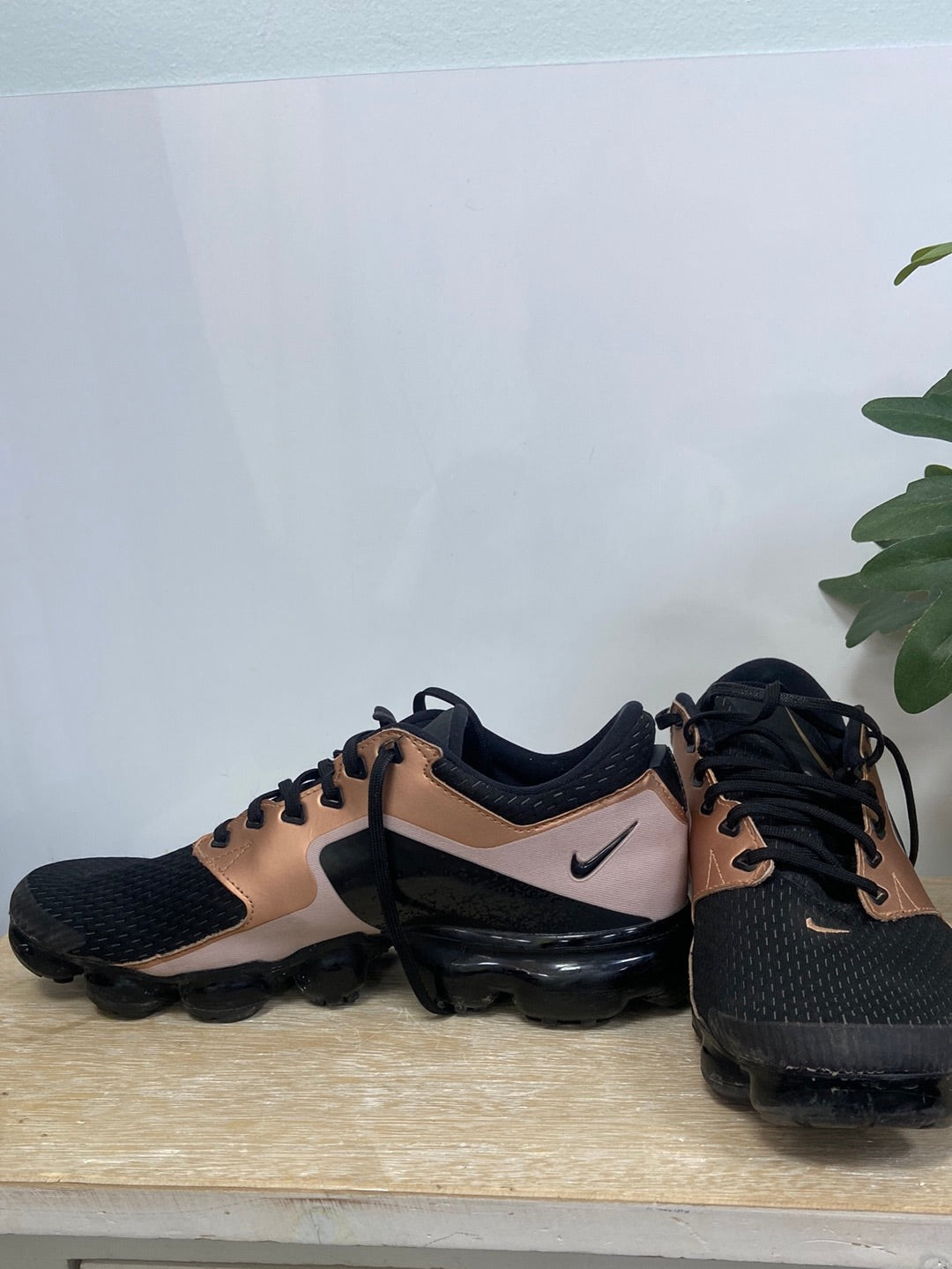 nike open heel sneakers
