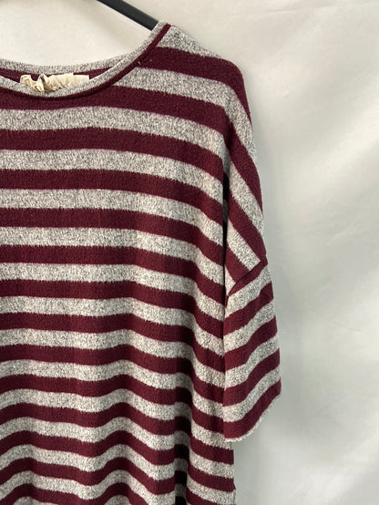 H&M.Jersey rayas manga corta T.L