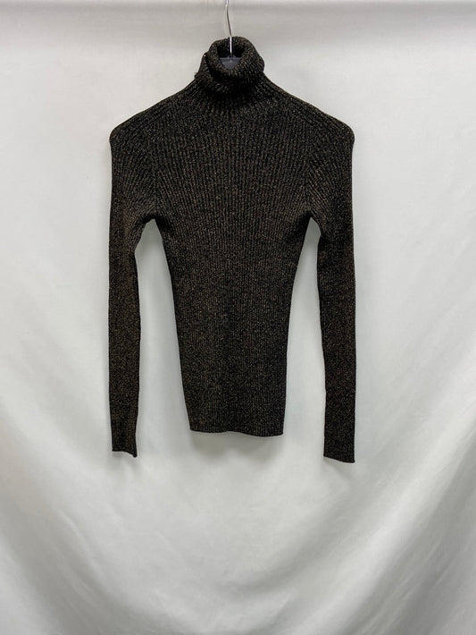 marketMASSIMO DUTTI.Jersey punto hilos dorados T.XS