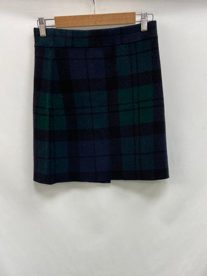 SFERA.Falda cuadros algodón T.S