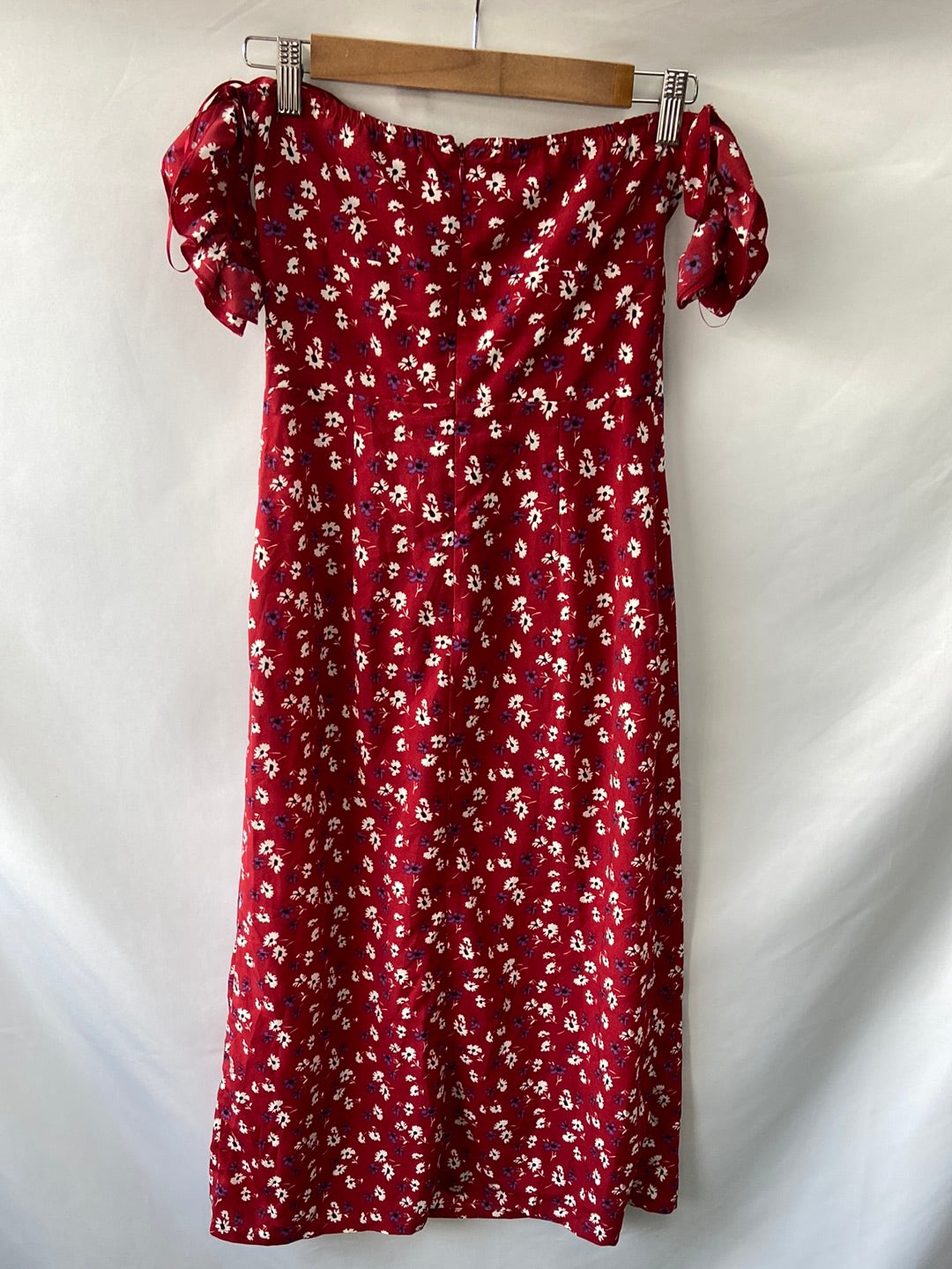 FASHION UNION.Vestido midi mangas T.36