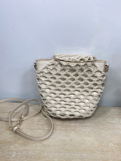 ZARA.Bolso red beige