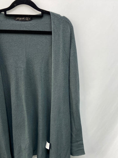 OTRAS.Cárdigan verde abierto T.S