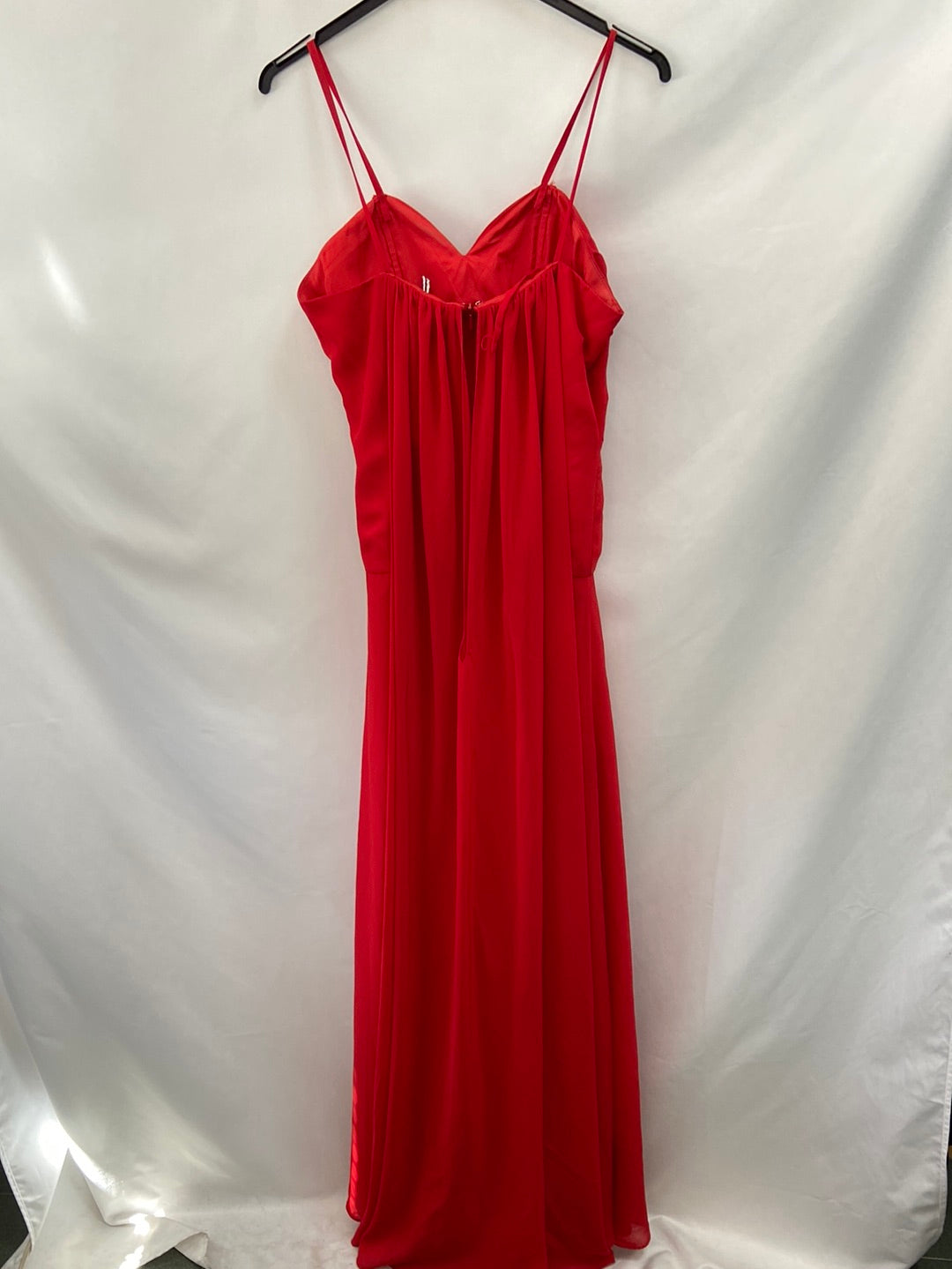 FABIANA. Red party dress, size 38