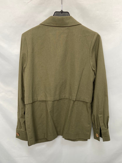BIMANI.Green Linen Ts Jacket/Overshirt