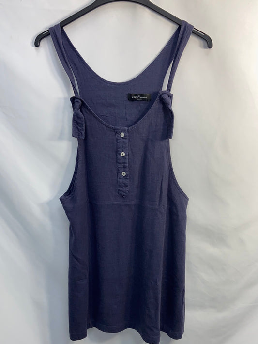 AMICHI.Vestido Lino tipo pichi T.M