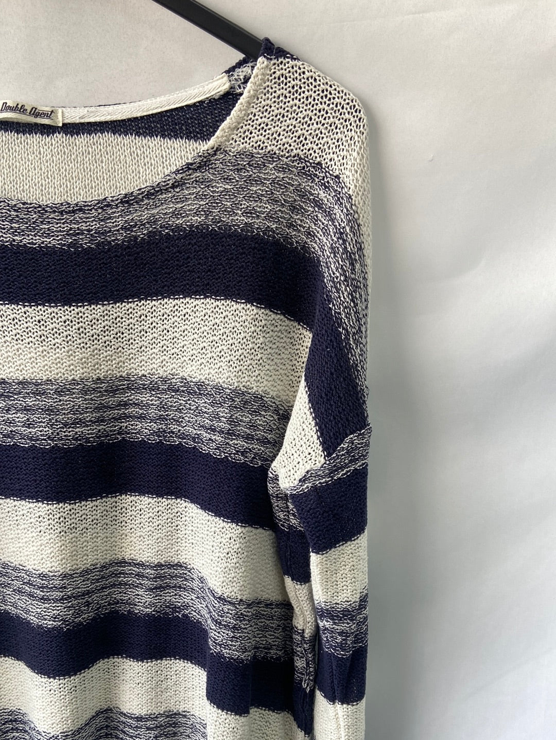 DOUBLE AGENT.Jersey entretiempo rayas T.m