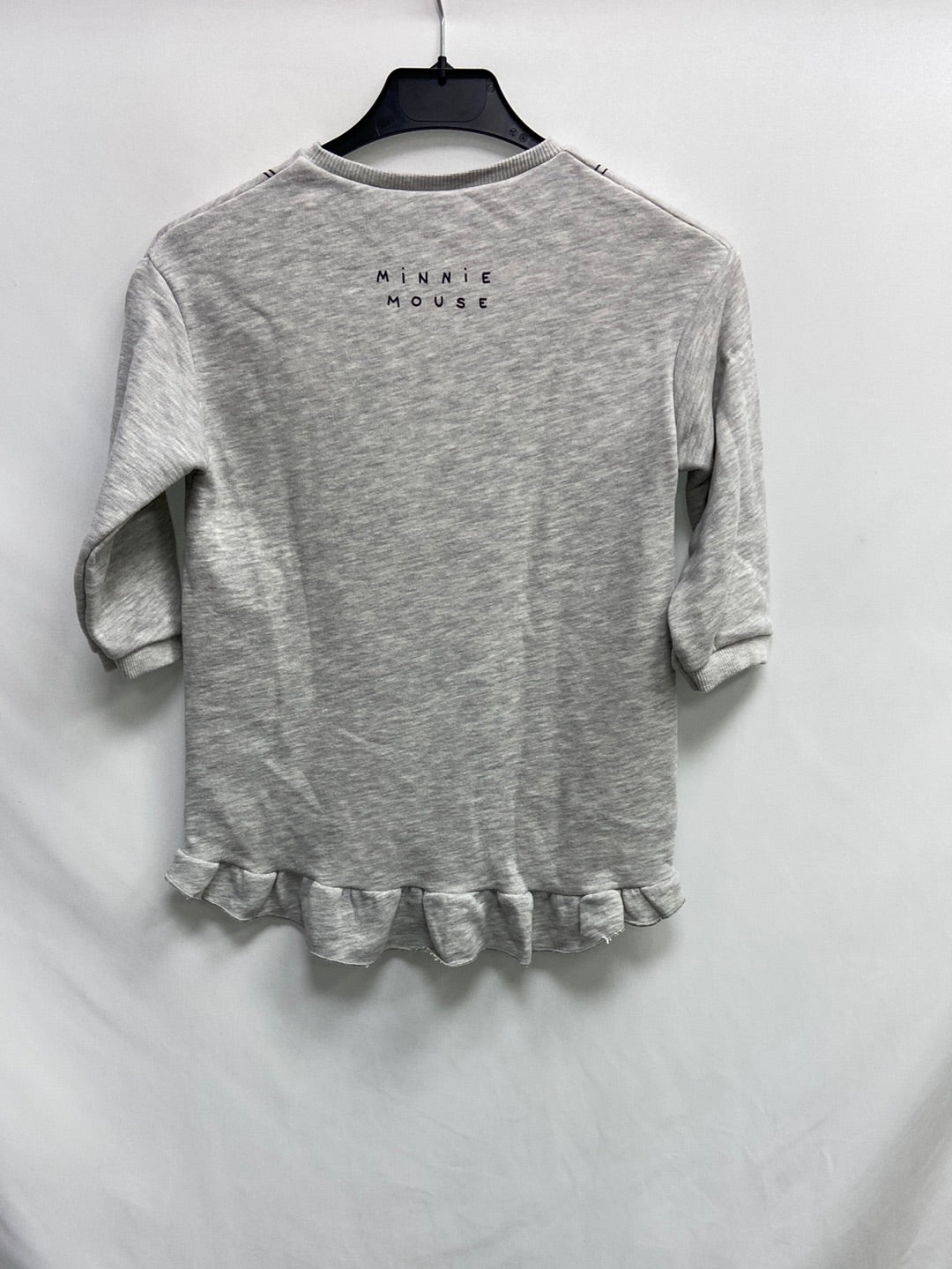 ZARA. Sudadera gris Minnie T.3/4
